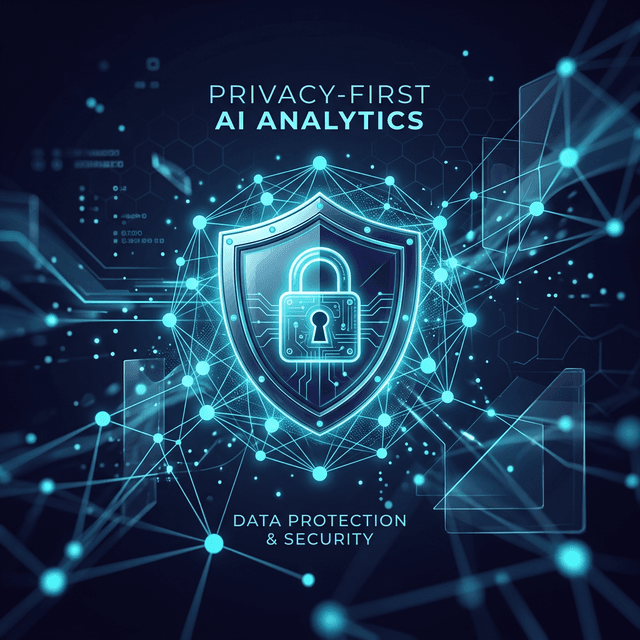 Privacy-First AI Analytics Visualization